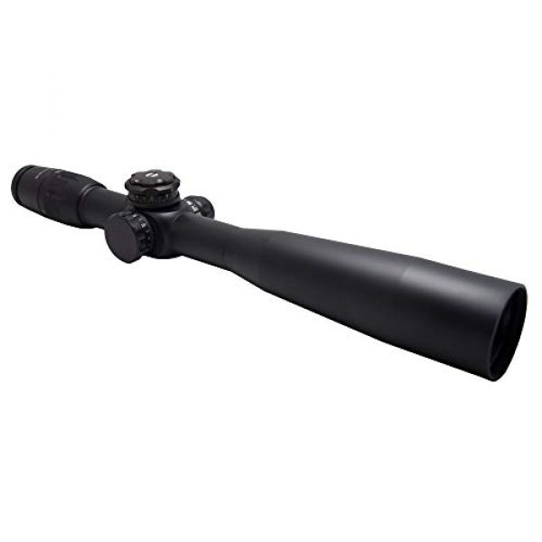 U.S. Optics Rifle Scope 1 US Optics B25H37 5-25 x 52 mm Scope with Horus H37 Reticle, Black, Left/Right