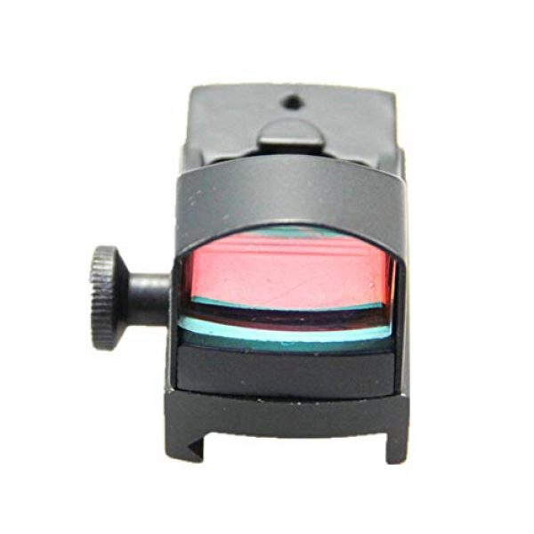 DJym Rifle Scope 2 DJym Tactical Mini Micro Red Dot Sight Red Dot Scope for Hunting with 22mm Mount