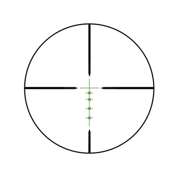 Bushnell Rifle Scope 3 Bushnell 614164C Cf 500 Banner Illumed Riflescopes Series Clam, 4-16 X 40, Matte Black