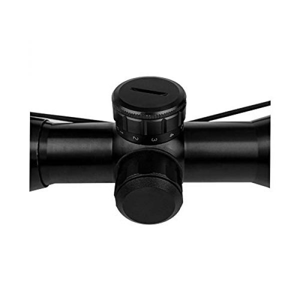 Binow Rifle Scope 6 Binow 4X30EG Rifle Scope with Red Green Illuminated BDC Reticle