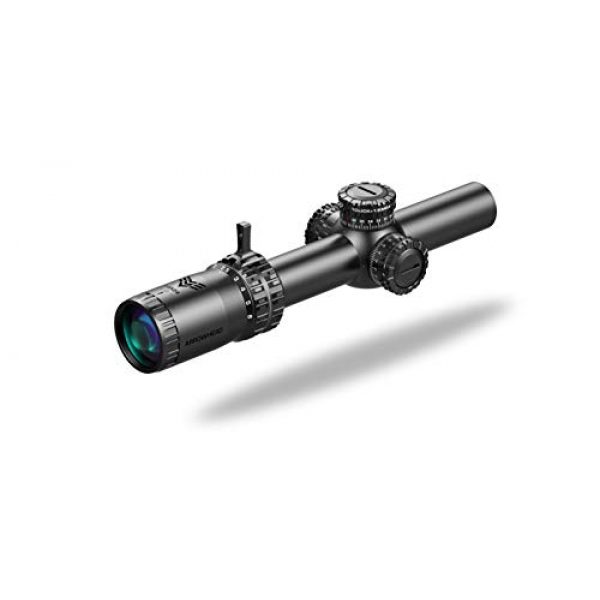 Swampfox Rifle Scope 1 Swampfox Arrowhead Tube Riflescope, Wider Field of View consistent Reticle Size Night Vision Compatible