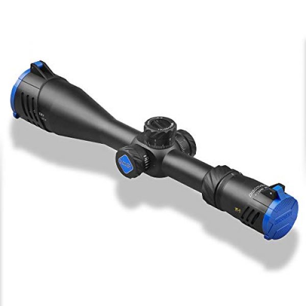 ApexHorizon Rifle Scope 4 ApexHorizon VT-T 6-24X50 SFVF Rifle Scope,Sniper Hunting Optics Crosshair Gun Scopes with Phone Adapter