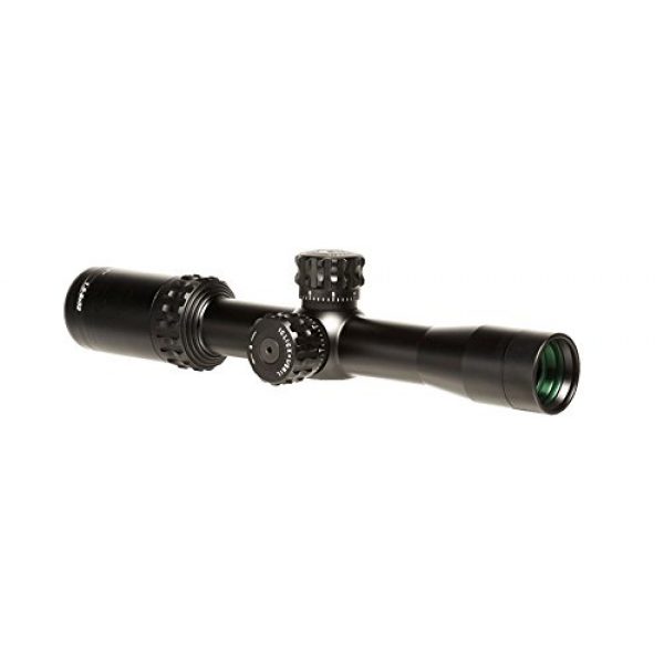 Barra Rifle Scope 6 Barra Rifle Scope, FT 1.5-8x24 [Made in Japan] for Hunting and Tactical Shooting Duplex Crosshair Reticle