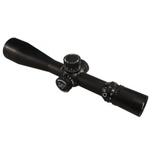 NightForce Rifle Scope 1 Nightforce Optics 5-25x56 ATACR Riflescope, Matte Black with F1 DigIllum Illuminated First Focal Plane MOAR Reticle, Side Parallax Focus, 34mm Tube Diameter