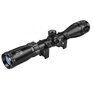 CVLIFE Rifle Scope 1 CVLIFE 3-9x40AO Optics R4 Reticle Crosshair Scope with 20mm Free Mounts