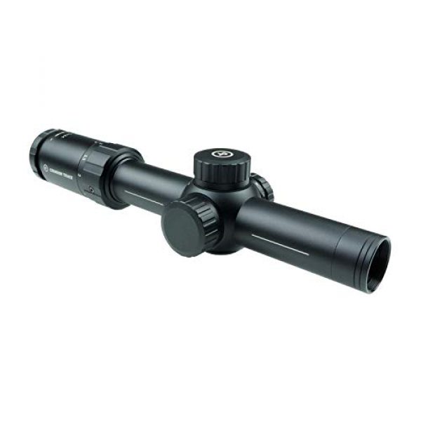 Crimson Trace Rifle Scope 4 Crimson Trace CTL-3105 1-5x24mm 3 Series Short-Range Tactical Riflescope with FFP, Illuminated MIL Reticle and Zero Reset for Shooting, Competition and Range