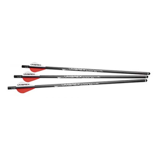 Umarex Air Gun Arrow Pack 1 Umarex AirJavelin Carbon Fiber Arrows for Arrow Gun Air Rifle, 6 Pack