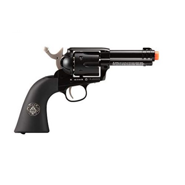 Wearable4U Airsoft Pistol 3 Wearable4U Umarex Limited Ed - Legends Gambler Custom Revolver Airsoft BB Airgun with 5X 12gr CO2 Tanks Pack of 1000 6mm EF BBS Bundle