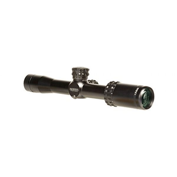Barra Rifle Scope 5 Barra Rifle Scope, FT 1.5-8x24 [Made in Japan] for Hunting and Tactical Shooting Duplex Crosshair Reticle