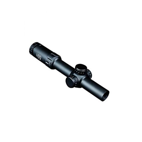U.S. Optics Rifle Scope 1 U.S. Optics TS 1-8x24mm ; 30 mm Tube; Riflescope TS-8X SFP, Black