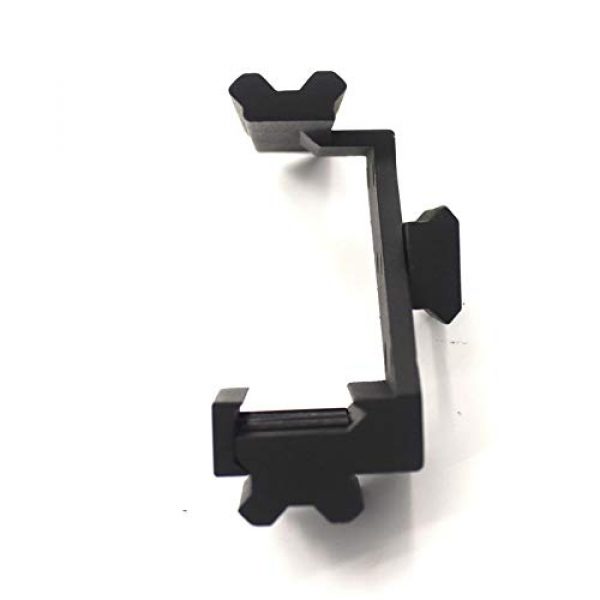 ELAN MILRE Scope Mount 2 ELAN MILRE Metal Picatinny Top Tactical Weaver & Bottom Rail Scope Mount Fits Glock Front Red Dot Laser Sight