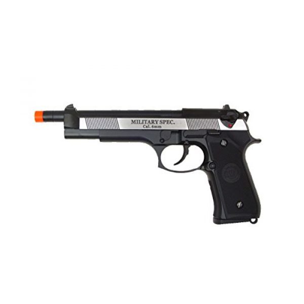 WE Airsoft Pistol 1 WE m92 long-a gas/co2 blowback full metal - black(Airsoft Gun)
