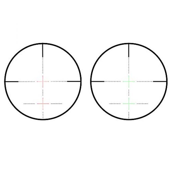 ohhunt Rifle Scope 2 ohhunt FFP 4-14X44 SFIR Hunting Riflescope First Focal Plane RG Illuminated with Rings 30mm Tube Riflescopes