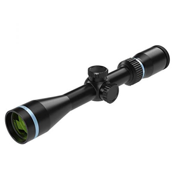 Feyachi Rifle Scope 1 Feyachi Falcon 3-12x40mm Rifle Scope, BDC MOA Reticle Second Focal Plane 1-inch Tube Riflescopes Black Matte