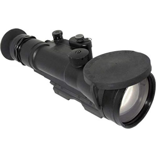 PRG Defense Rifle Scope 2 PRG Defense 15WOP423353011 Model Wolverine Pro 4 3NL1 Gen 3+"Level 1" Night Vision Rifle Scope, 4X Magnification, 125mm Objective Lens, 8° FOV, 25m to Infinity Focus Range, 30mm Eye Relief