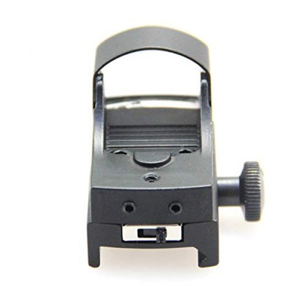 DJym Rifle Scope 4 DJym 1X Red Dot Sight Red Green Adjustable 22MM Rail Hunting Sight