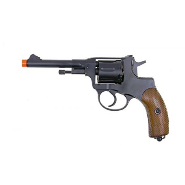 WG Airsoft Pistol 1 WG model-721 full metal nagant revolver co2 nbb included 4 revolver holster-nylon(Airsoft Gun)