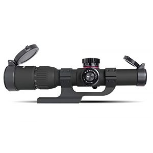 Monstrum Rifle Scope 1 Monstrum G2 1-6x24 First Focal Plane FFP Rifle Scope | ZR300 H-Series Offset Scope Mount | Bundle