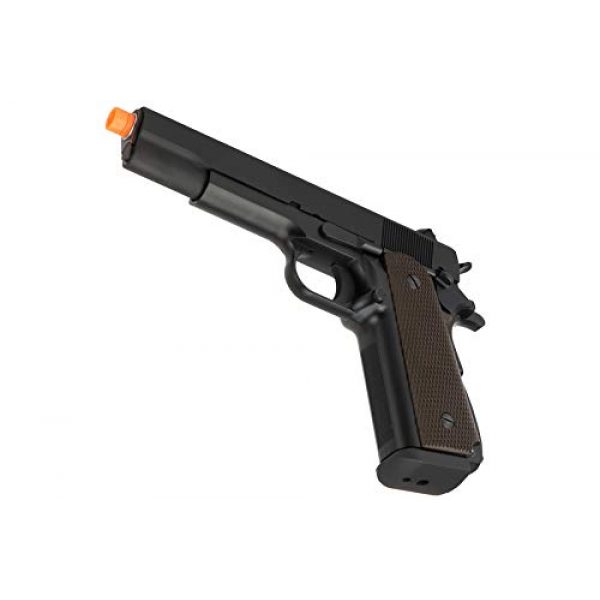 Lancer Tactical Airsoft Pistol 5 Lancer Tactical WE 1911 High Capacity Full Metal Airsoft Gas Blowback Pistol Black 330 FPS