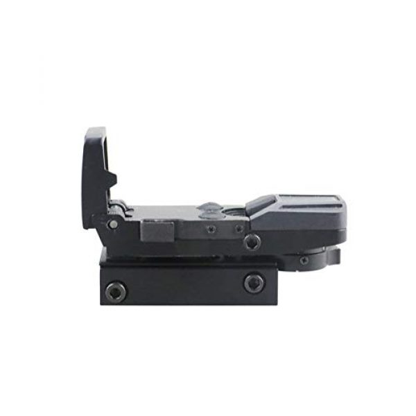 DJym Rifle Scope 7 DJym Folding Red Dot Sight, 22mm Rail