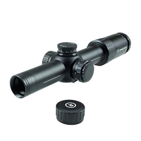 Crimson Trace Rifle Scope 2 Crimson Trace CTL-3105 1-5x24mm 3 Series Short-Range Tactical Riflescope with FFP, Illuminated MIL Reticle and Zero Reset for Shooting, Competition and Range
