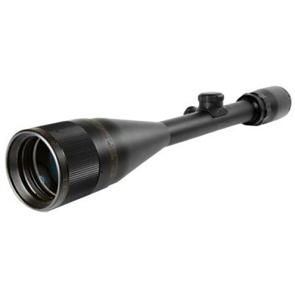 Bushnell Rifle Scope 6 Bushnell Banner Dusk & Dawn Multi-X Reticle Adjustable Objective Riflescope, 6-18X 50mm, Black (616185)