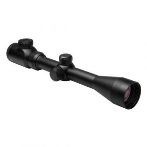 M1Surplus Rifle Scope 1 NcStar 3-9x40 Black Scope / Red & Green ILL. / Green Lens / Weaver Rings