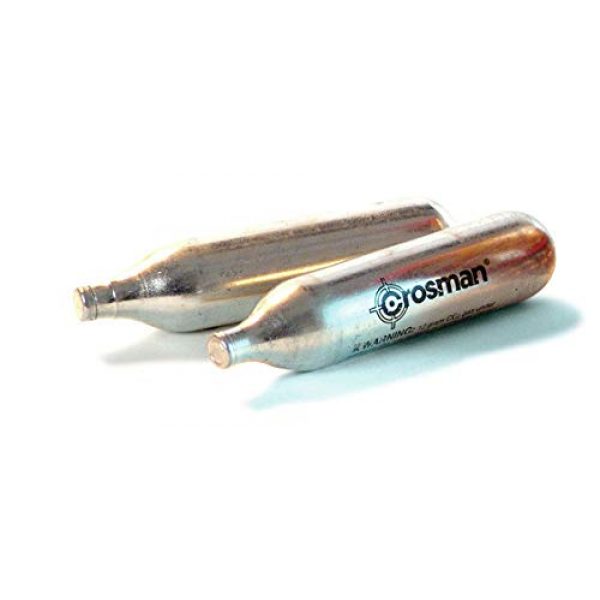 Crosman Air Gun CO2 4 Crosman 12-Gram CO2 Powerlet Cartridges for Use with Air Rifles and Air Pistols