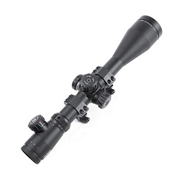 Sniper Rifle Scope 7 Sniper LD6-24x50 SAL /30mm Tube red/Green Illuminated