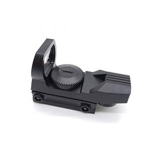 Without Rifle Sight 1 Toy Gun Sight Red dot Sight Magnification New Hunting Green Dot Sight Reflex Sight for Toy Gun Accessories Hunting Game Toy Track Scope Holographic Optical (Color : Black)