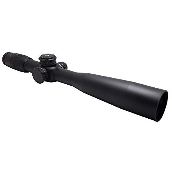 U.S. Optics Rifle Scope 1 US Optics B25GENIIXR 5-25 x 52 mm Scope with Genii x R Reticle, Black, Left/Right