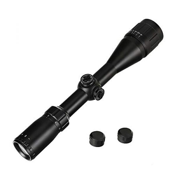 ohhunt Rifle Scope 3 ohhunt 3-9X40 AO Mil Dot Optics Rifle scopes with Scope Cover 20mm Picatinny Rings