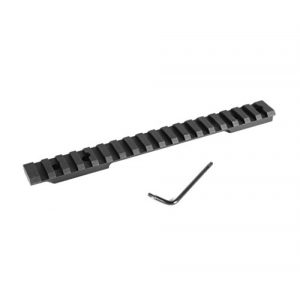 EGW Rifle Scope 1 HD Savage Round Back Long Action Picatinny Rail Scope Mount 0 MOA