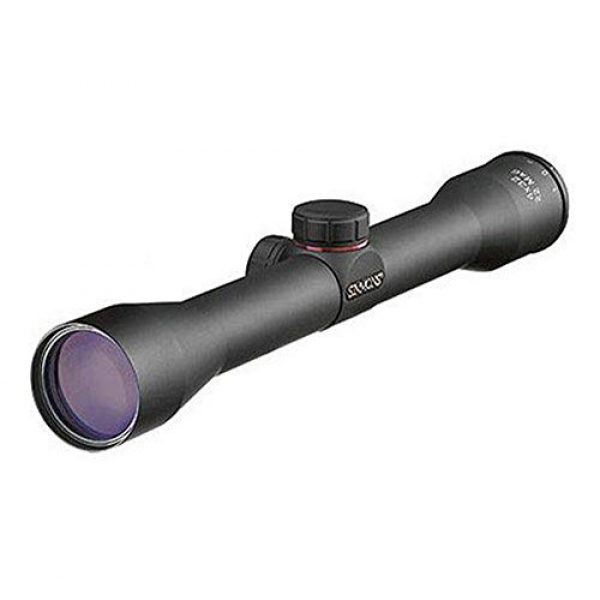Simmons Rifle Scope 1 Simmons .22 Mag TruPlexReticle Riflescope with Rings (Black Matte, 4x32-mm)