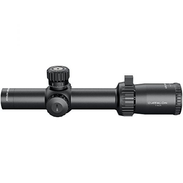 Athlon Optics Rifle Scope 2 Athlon Optics , Argos BTR , Riflescope , 1-4 x 24 Second Focal Plane (SFP) 30 mm Tube, Illuminated AHSR14 MIL Reticle ,