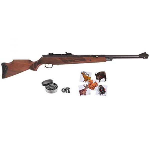 Wearable4U Air Rifle 1 Hatsan Torpedo 155 Vortex Air Rifle with Included Wearable4U 100x Paper Targets and Pellets Bundle
