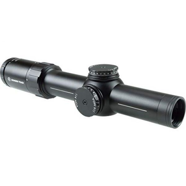 Crimson Trace Rifle Scope 4 Crimson Trace CSA-3108 1-8x28mm 3 Series Short-Range Sport Riflescope with FFP, MOA Reticle and Zero Reset for Shooting, Competition and Range
