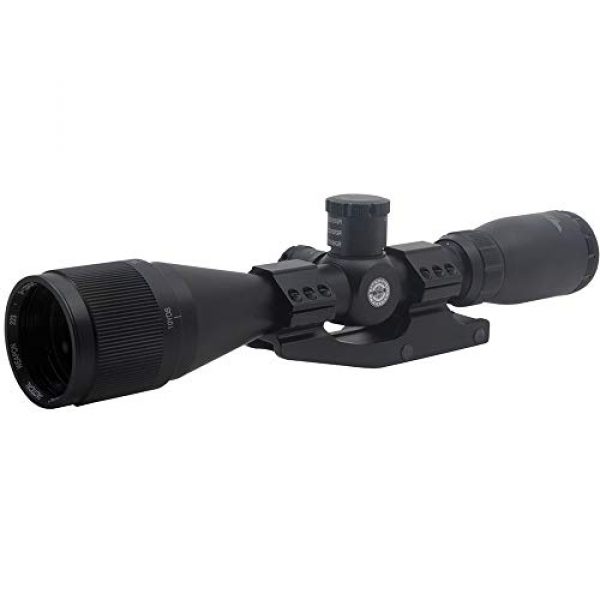Gamo Rifle Scope 1 BSA Optics TW-312X40W1PMTB Tactical Weapon Scope, One Piece Weaver Mount, 3X-12X 40mm Objective