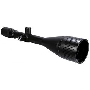 BARSKA Rifle Scope 1 BARSKA AC13524 Varmint 10-40x60 Rifle Scope Trace MOA V2 Reticle Adjustable Objective, Black, One Size