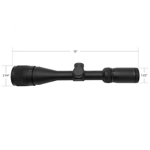 AYIN Rifle Scope 2 AYIN Sights Stalker 3-9x40 Tactical/Hunting Scope with Capped Turrets, Parallax Adjustment & Scope Cover
