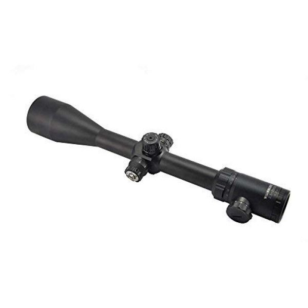 Visionking Rifle Scope 1 Visionking Rifle Scope 2.5-35x56 Trajectory Lock Tactical with a Honeycomb Sunshade Killflash and mounting Rings