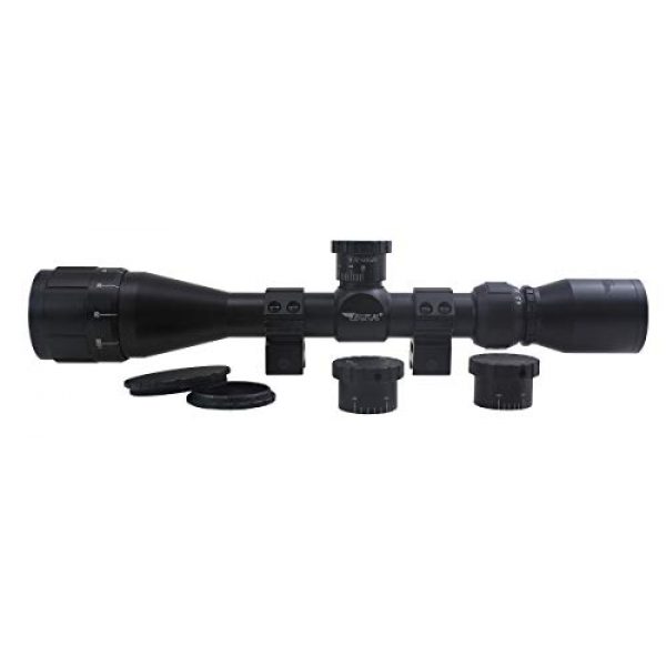 BSA Optics Rifle Scope 2 BSA Optics 4x32 air rifle scope, 4X Magnification 32mmobjective Air Rifle Scope