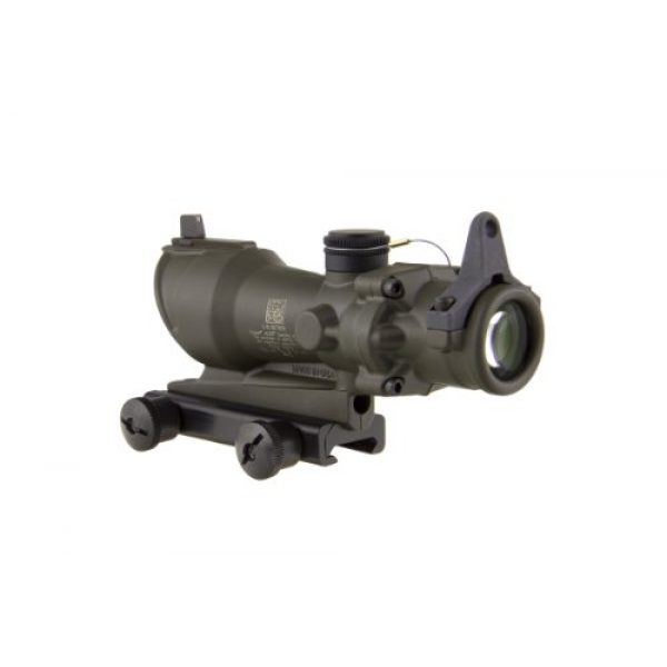 Trijicon Rifle Scope 3 Trijicon ACOG TA01-D-100318 4x 32 Tritium Only, Center Illuminated Amber Crosshair .223 Reticle Scope, OD Green