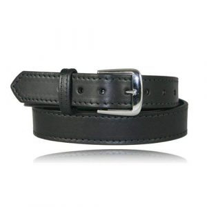 Boston Leather Tactical Belt 1 Boston Leather Dress Belt W/Stitched Edge 1.5inch Wide - 6582ST-1-40