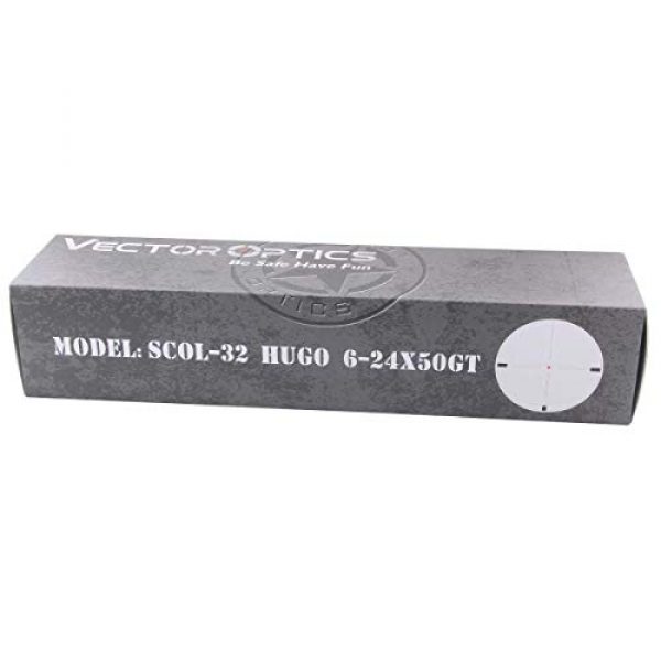 Vector Optics Rifle Scope 7 Vector Optics 6-24x50 Rifle Scope Second Focal Plane SFP Rifle Scope with Illuminated BDC Reticle,1 Inch Tube and Parallax Adjustment