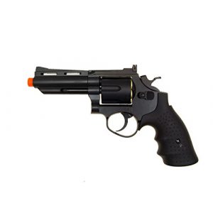 HFC Airsoft Pistol 1 HFC model-132 4 revolver a2 black(Airsoft Gun)