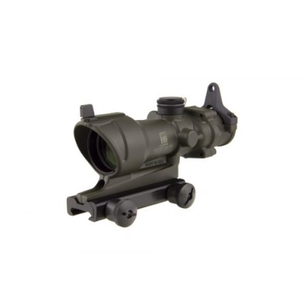 Trijicon Rifle Scope 4 Trijicon ACOG TA01-D-100318 4x 32 Tritium Only, Center Illuminated Amber Crosshair .223 Reticle Scope, OD Green