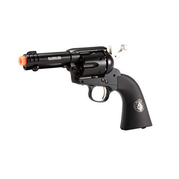 Wearable4U Airsoft Pistol 5 Wearable4U Umarex Limited Ed - Legends Gambler Custom Revolver Airsoft BB Airgun with 5X 12gr CO2 Tanks Pack of 1000 6mm EF BBS Bundle