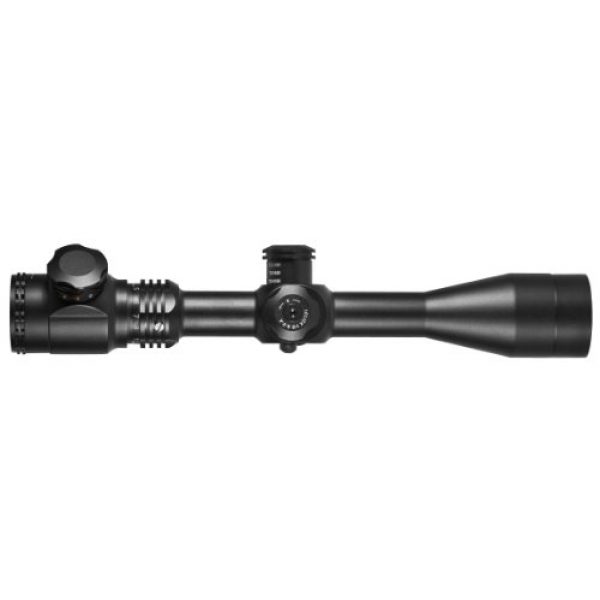 BARSKA Rifle Scope 4 BARSKA Point Black Side Parallax Riflescope (Black Matte, 6-24x40 IR)