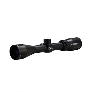 BSA Optics Rifle Scope 1 BSA Prevo Rifle Scope Wire Reticle and Blue Coating, 3-9 x 40mm, Black